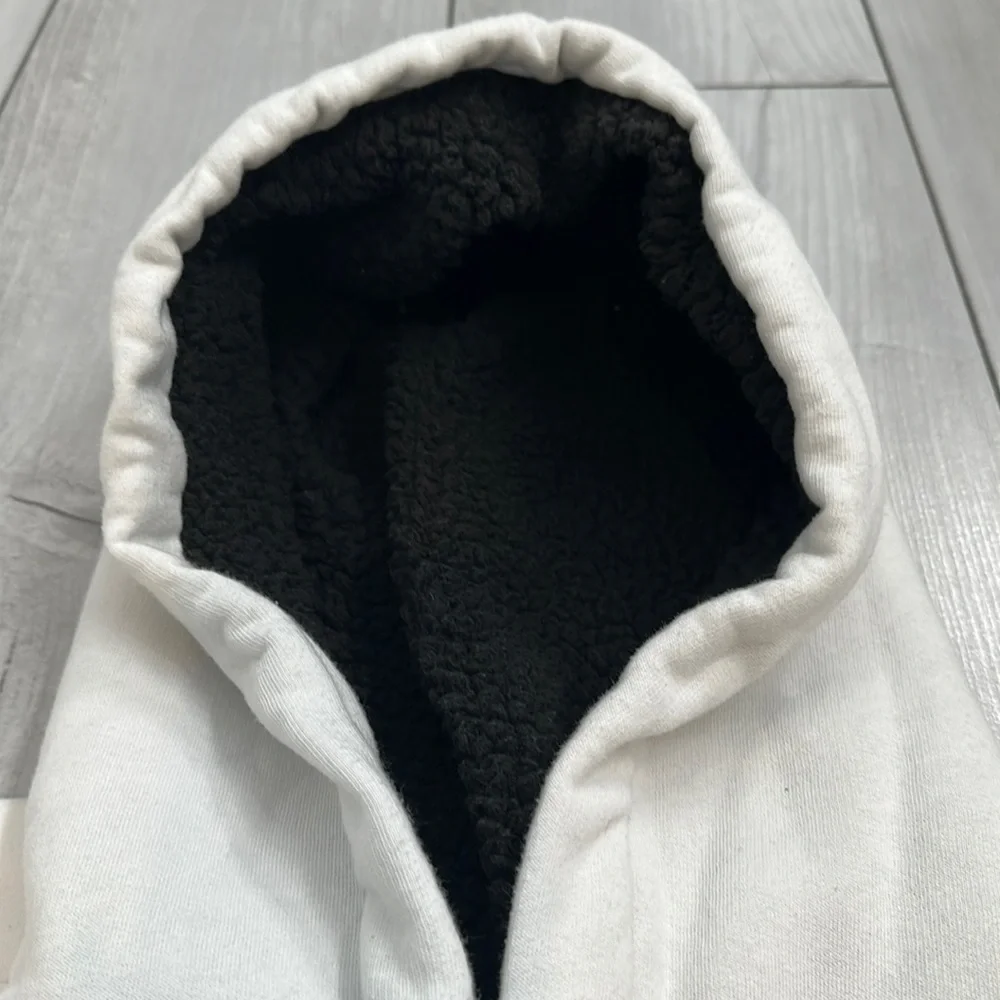 PINK Victoria’s Secret Plaid Pullover Sherpa Sweatshirt - Picture 6 of 7